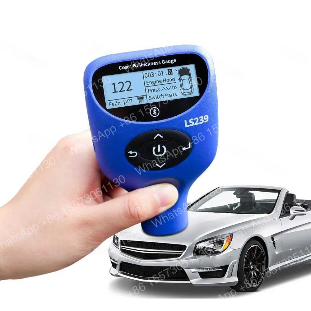 Coating Thickness Gauge Digital - مقياس سمك الطلاء الاحترافي LS239 5000μm،