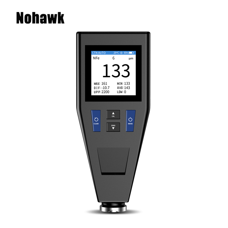 Coating Thickness Gauge Digital - شاشة ملونة قياس سمك طلاء السيارة