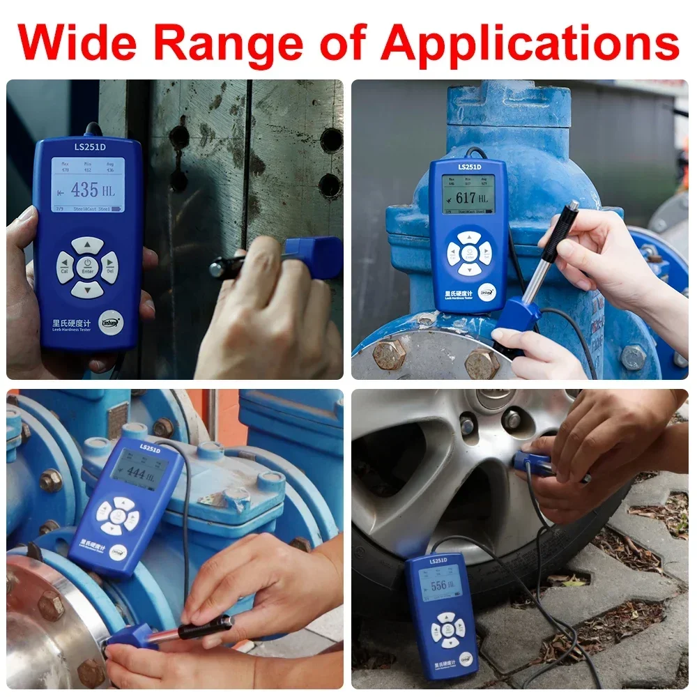 Hardness Tester Leeb Portable - جهاز اختبار الصلابة الرقمي LS251D عالي
