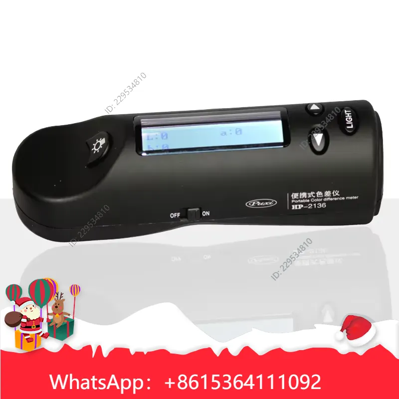 Colorimeter Paint Color Meter - جهاز قياس الألوان المحمول متعدد الاستخدامات،