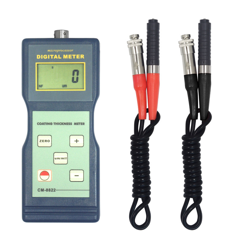 Coating Thickness Gauge Magnetic Eddy - مقياس سمك الطلاء الرقمي بالحث المغناطيسي/تيار