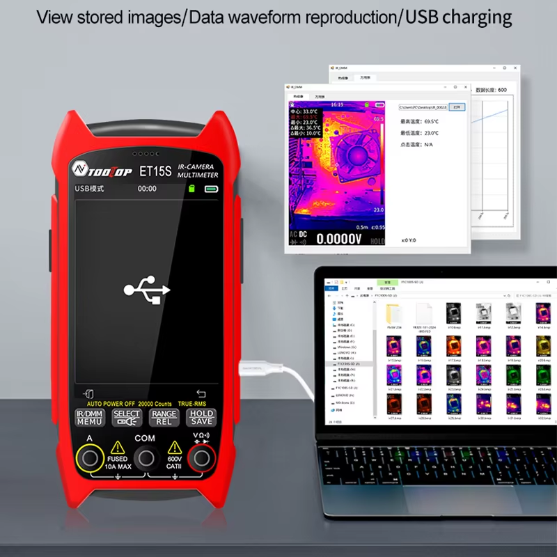 Thermal Camera Pcb 256X192 - كاميرا تصوير حراري احترافية ET15S مع