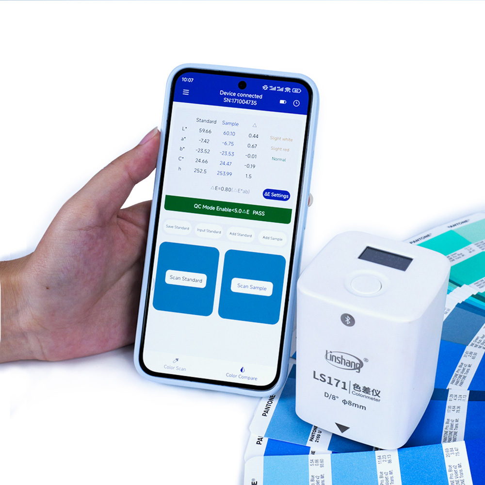 Colorimeter Paint Color Meter - جهاز قياس لون البشرة الرقمي LS171