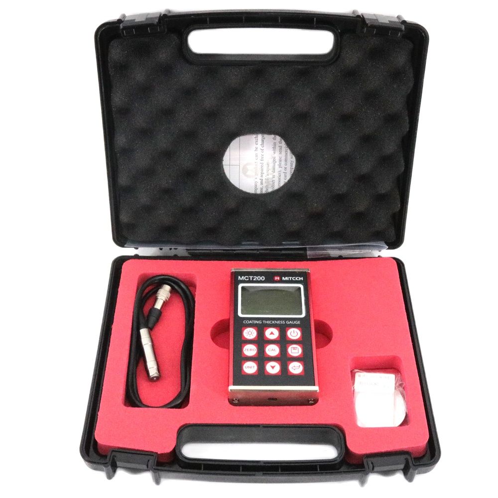 Coating Thickness Gauge Magnetic Eddy - جهاز قياس سماكة الطلاء الرقمي Mitech