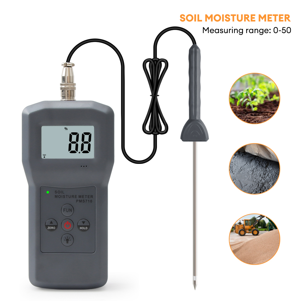 Moisture Meter Concrete Digital - Yieryi المحمولة الرقمية PMS710 مقياس رطوبة