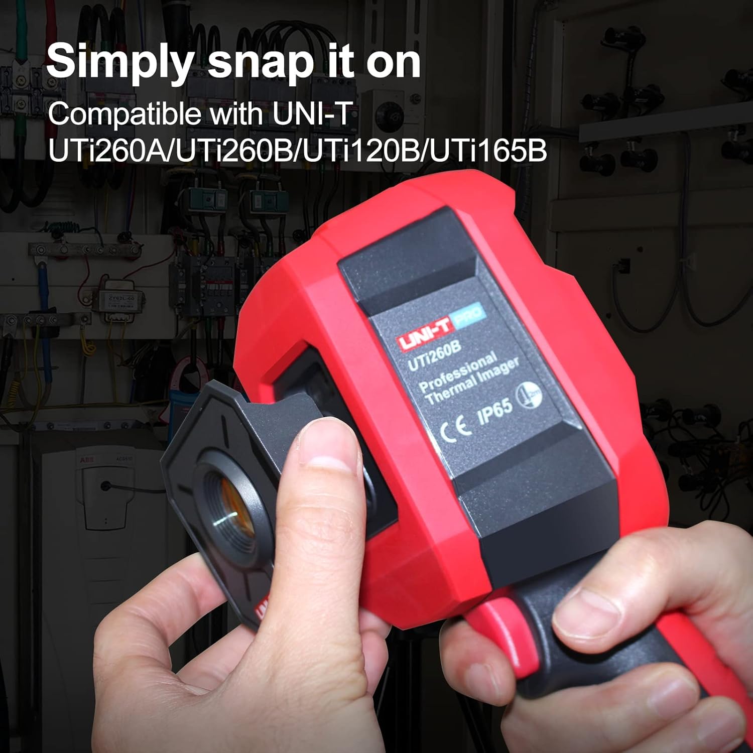 كاميرا حرارية احترافية UNI-T U - مراجعة Thermal Camera Pcb 256X192 وسعره