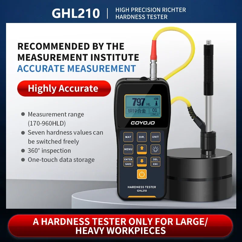 جهاز قياس صلابة ليب محمول مع ك - مراجعة Hardness Tester Leeb Portable وسعره