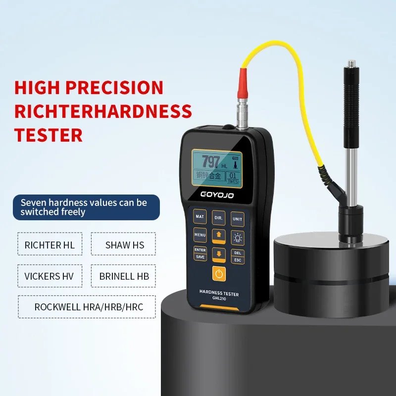جهاز قياس صلابة ليب محمول مع ك - مراجعة Hardness Tester Leeb Portable وسعره