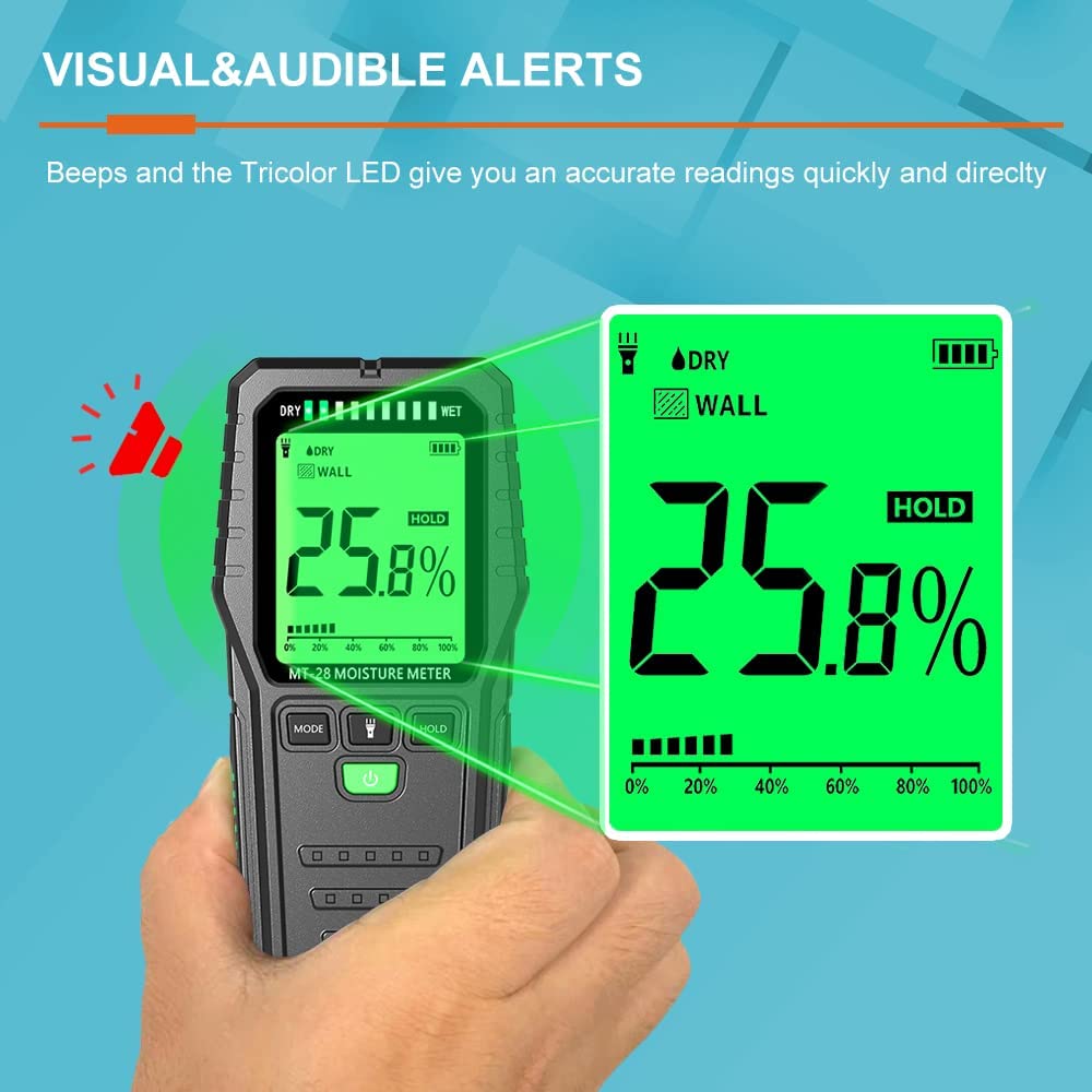 لوح قياس الرطوبة من الخشب بدون - مراجعة Moisture Meter Concrete Digital وسعره