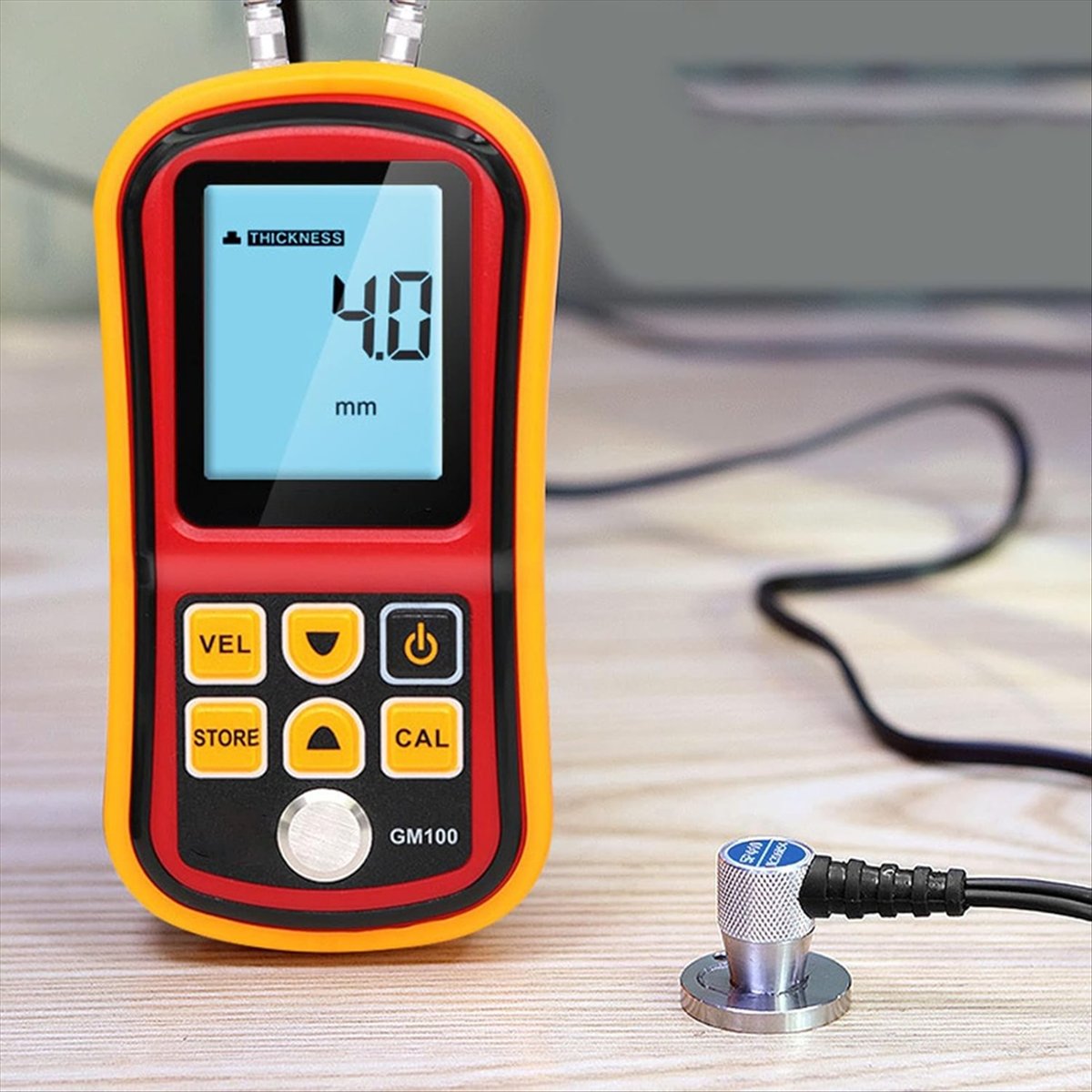جهاز قياس السماكة بالموجات فوق - مراجعة Ultrasonic Thickness Gauge Metal وسعره