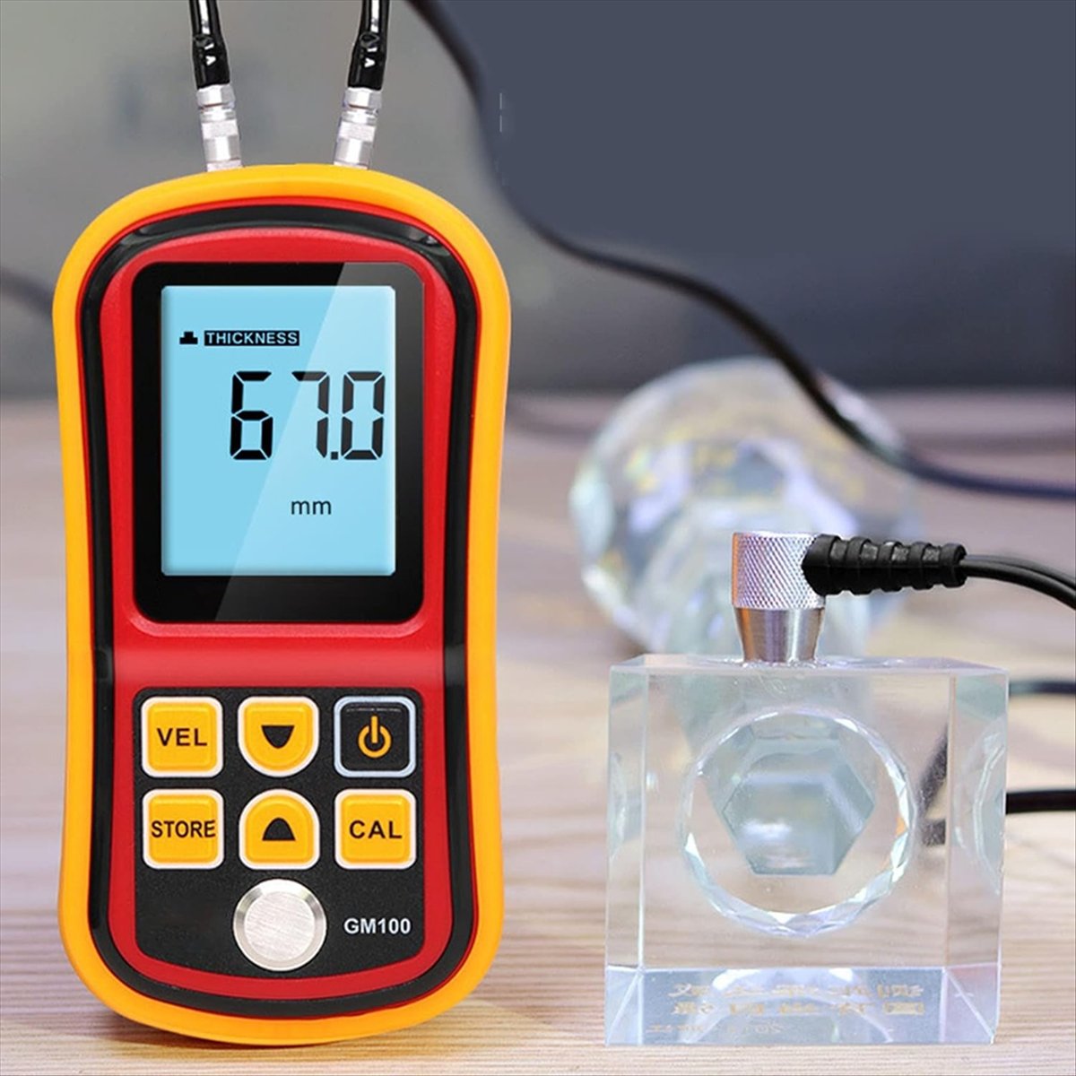 جهاز قياس السماكة بالموجات فوق - مراجعة Ultrasonic Thickness Gauge Metal وسعره