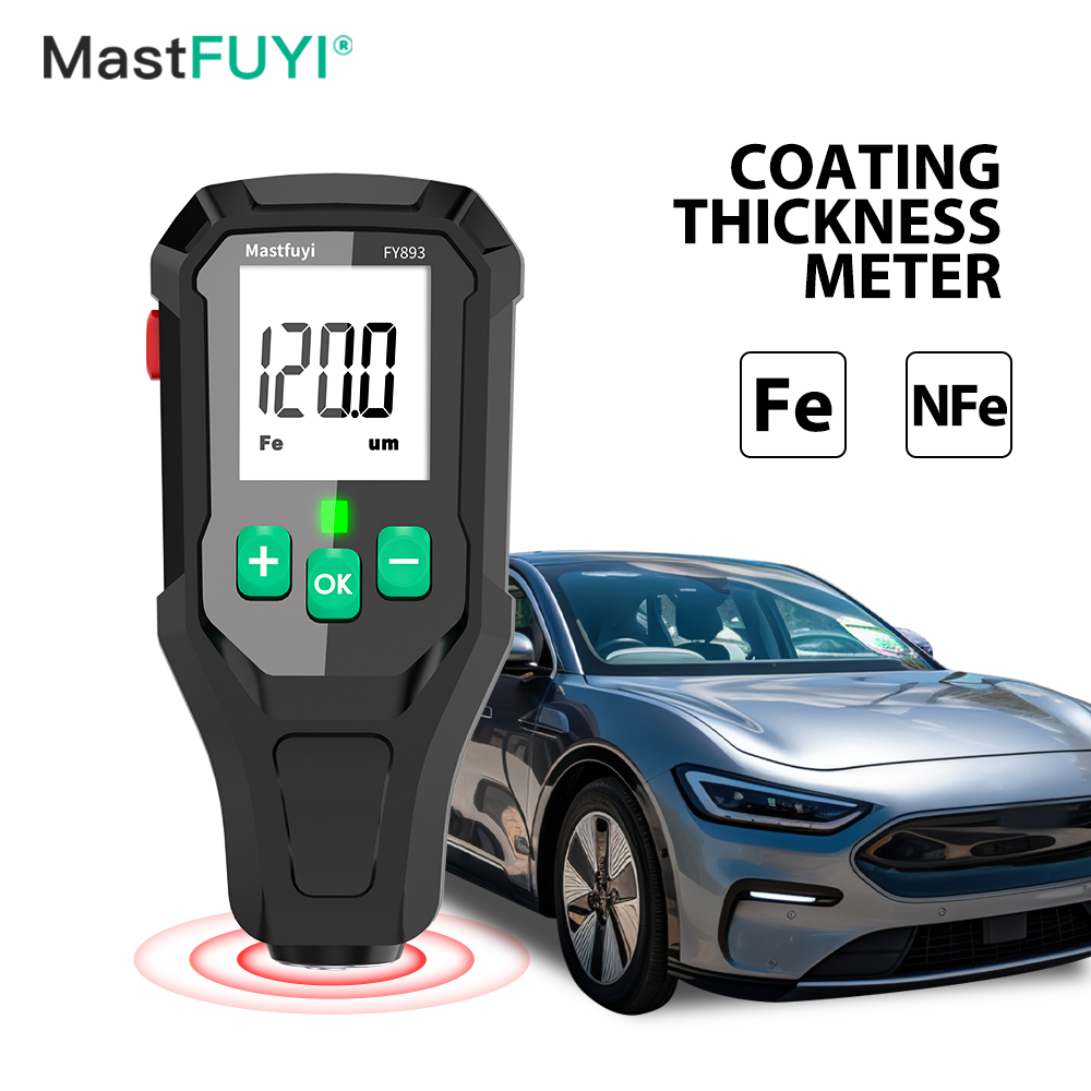 MASTFUYI قياس سمك طلاء السيارا - مراجعة Coating Thickness Gauge Digital وسعره
