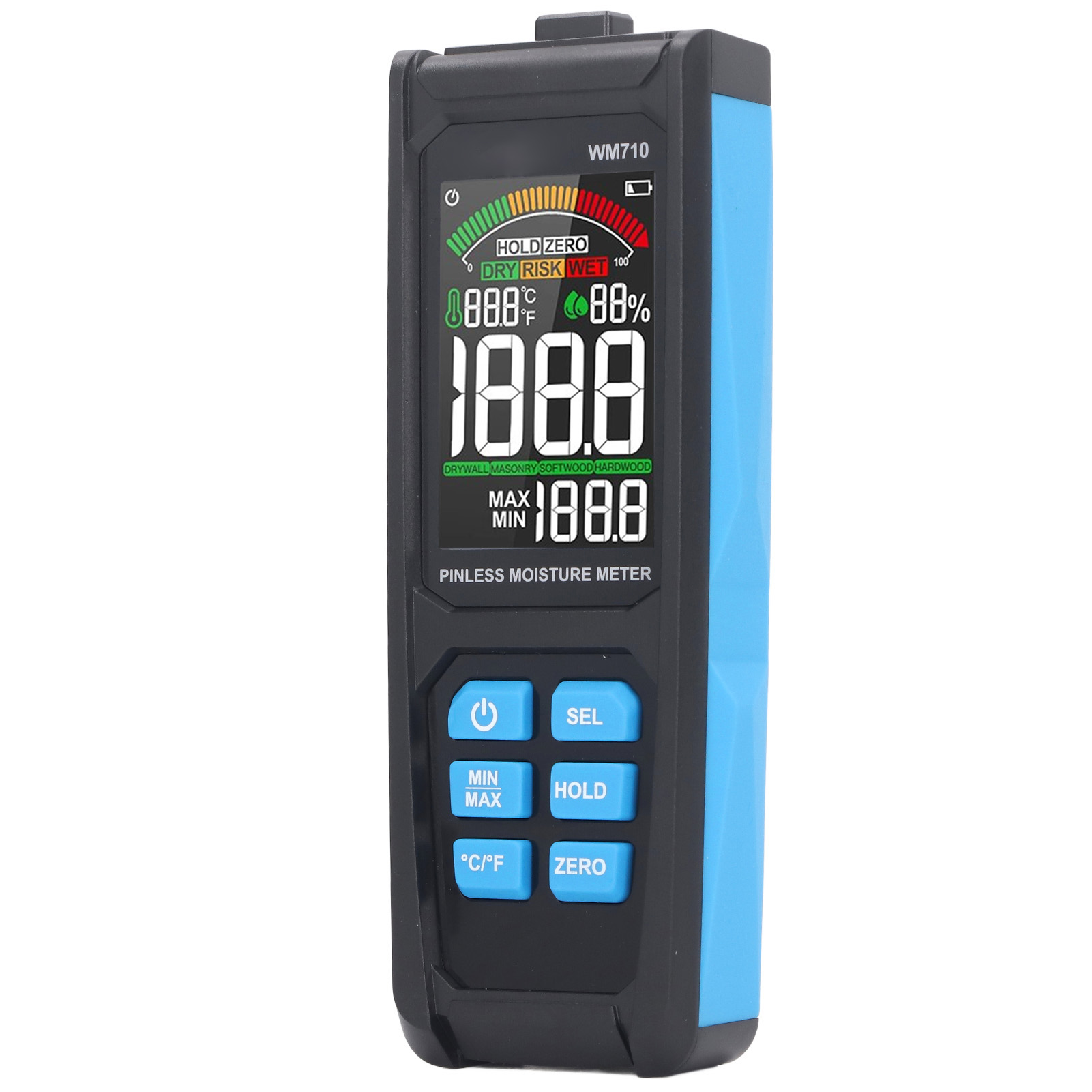 جهاز قياس الرطوبة الرقمي WM710 - مراجعة Moisture Meter Concrete Digital وسعره