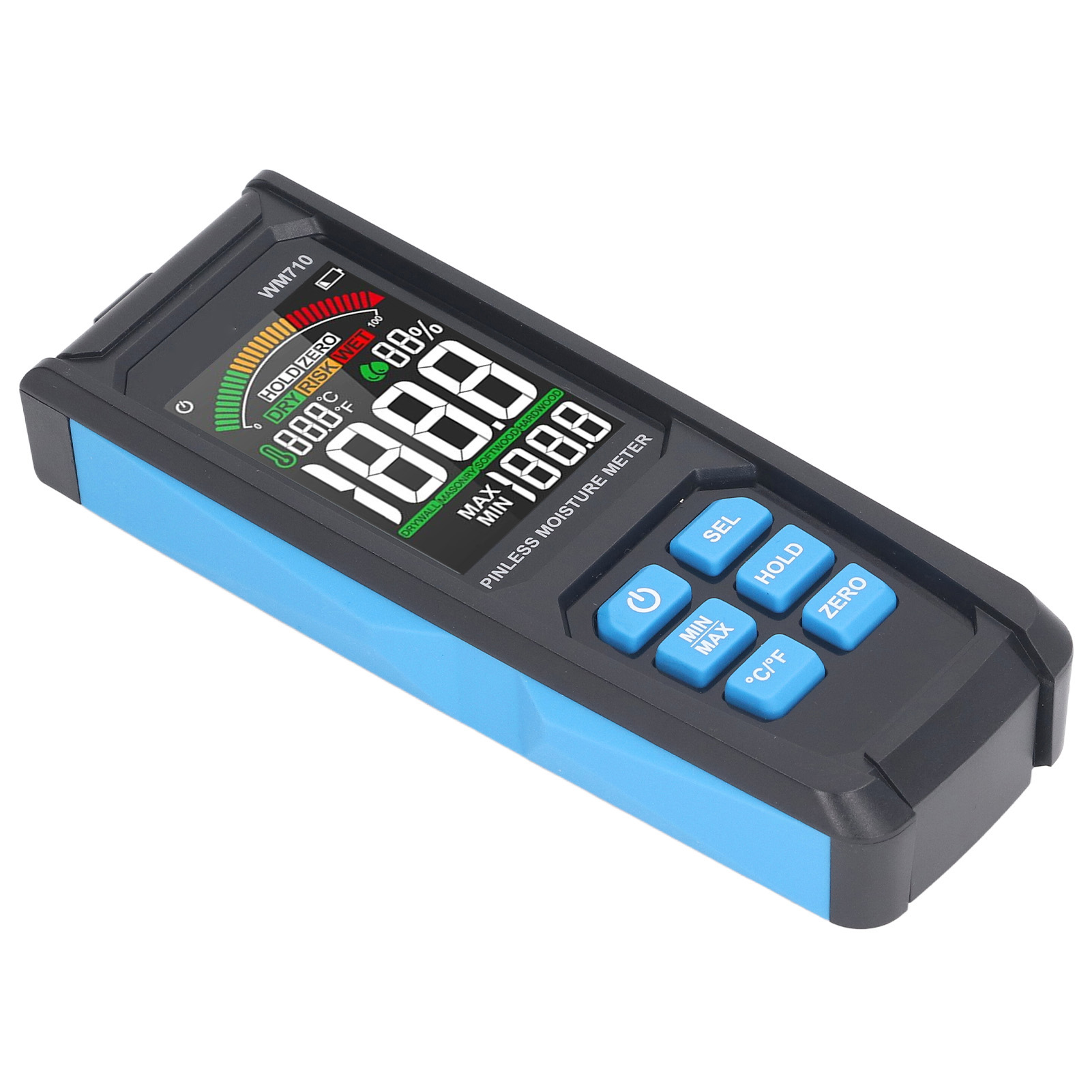 جهاز قياس الرطوبة الرقمي WM710 - مراجعة Moisture Meter Concrete Digital وسعره