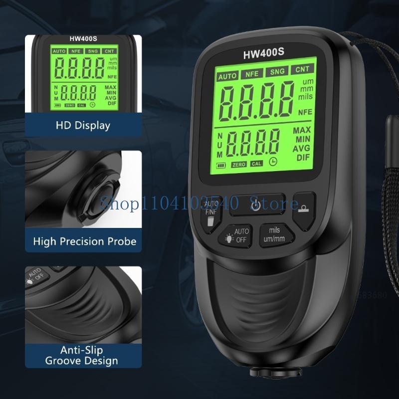 02DC الرقمية قياس سمك الطلاء ق - مراجعة Coating Thickness Gauge Digital وسعره