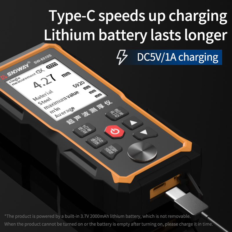بالموجات فوق الصوتية قياس سمك  - مراجعة Ultrasonic Thickness Gauge Metal وسعره