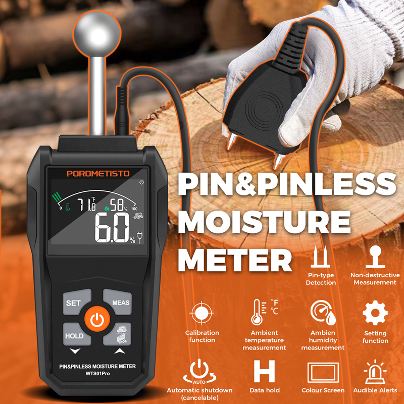 WTS01Pro كاشف الرطوبة جهاز اخت - مراجعة Moisture Meter Concrete Digital وسعره