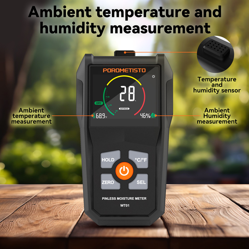 WT01 Pinless الرقمية الخشب مقي - مراجعة Moisture Meter Concrete Digital وسعره