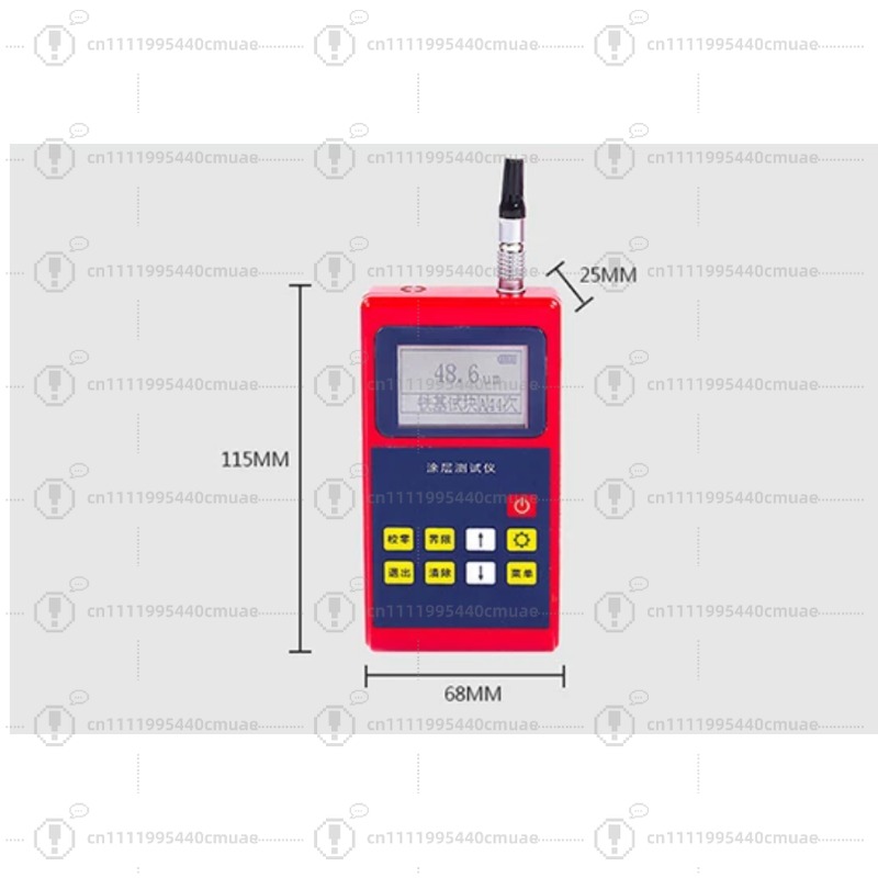 جهاز قياس سماكة الطلاء السطحي  - مراجعة Coating Thickness Gauge Digital وسعره