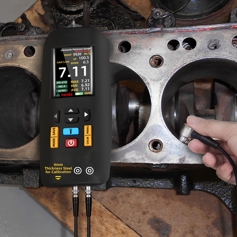 ● جهاز قياس السماكة بالموجات ف - مراجعة Ultrasonic Thickness Gauge Metal وسعره