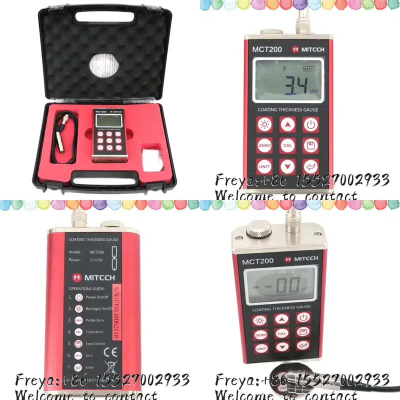 مقياس سماكة الطلاء الرقمي Mite - مراجعة Coating Thickness Gauge Magnetic Eddy وسعره