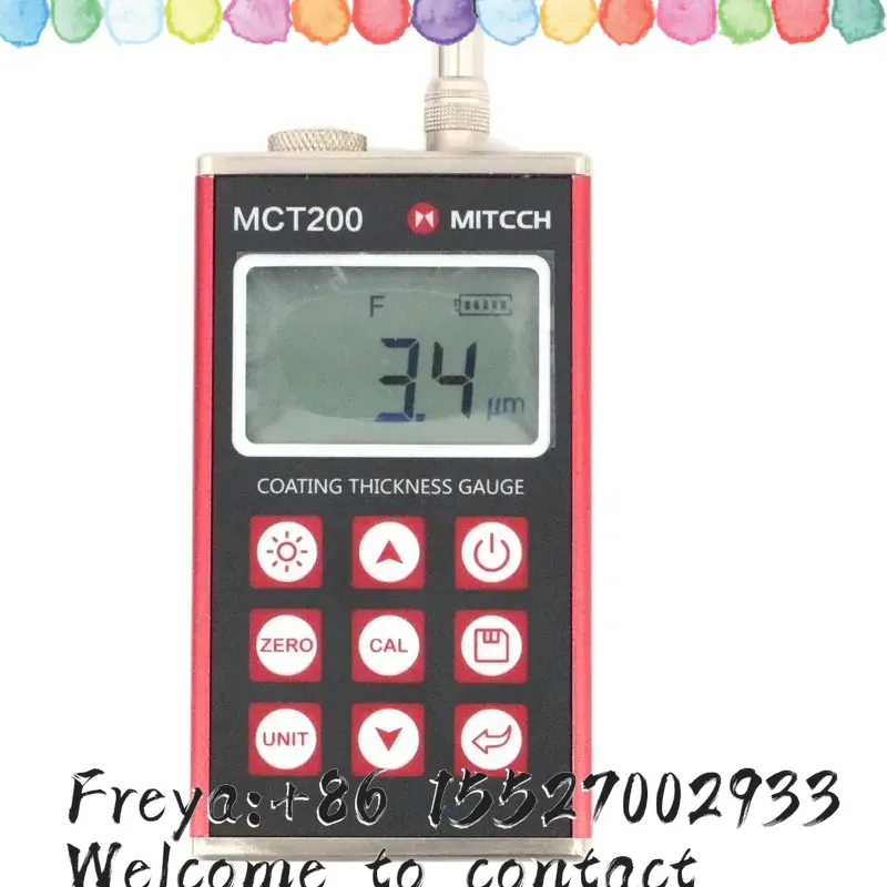 مقياس سماكة الطلاء الرقمي Mite - مراجعة Coating Thickness Gauge Magnetic Eddy وسعره