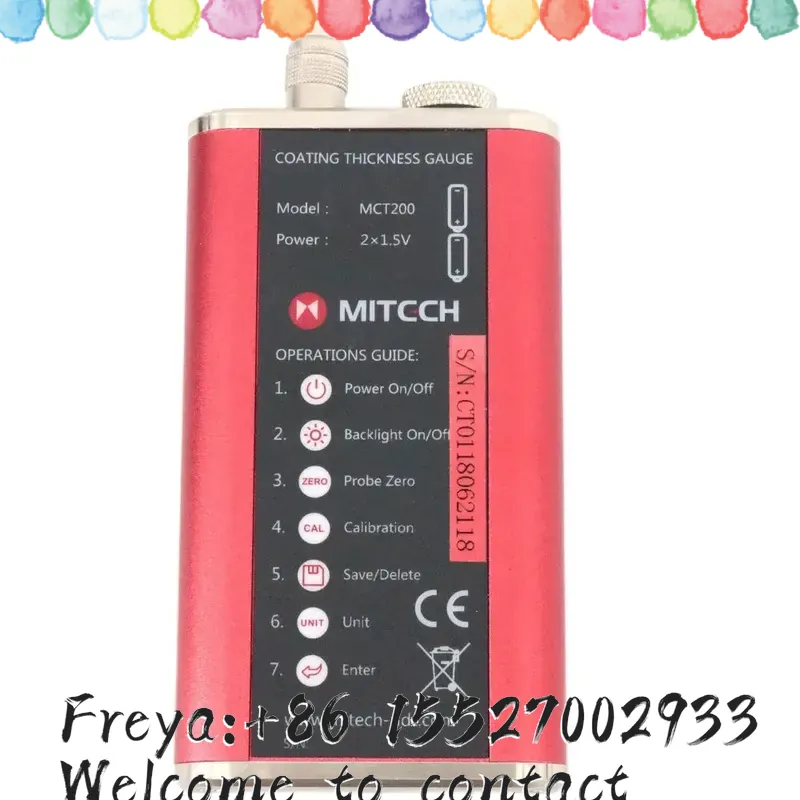 مقياس سماكة الطلاء الرقمي Mite - مراجعة Coating Thickness Gauge Magnetic Eddy وسعره