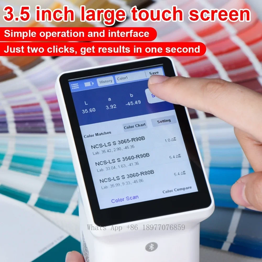 جهاز قياس الألوان الرقمي المحم - مراجعة Colorimeter Paint Color Meter وسعره