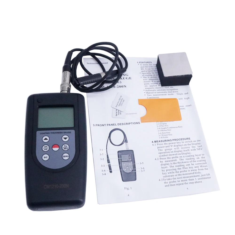 جهاز قياس سماكة الطلاء الرقمي، - مراجعة Coating Thickness Gauge Digital وسعره