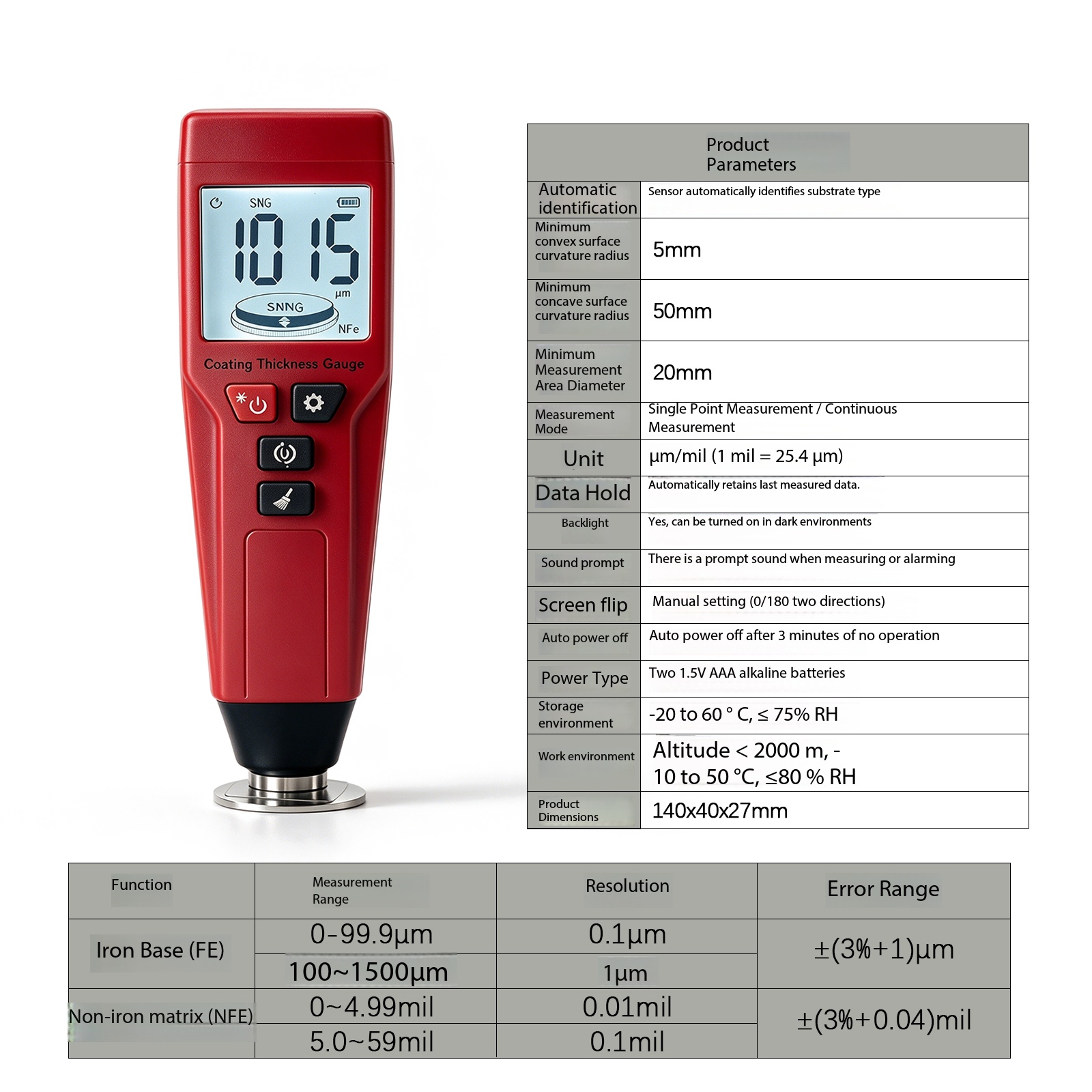 جهاز قياس سمك طلاء السيارات ال - مراجعة Coating Thickness Gauge Digital وسعره