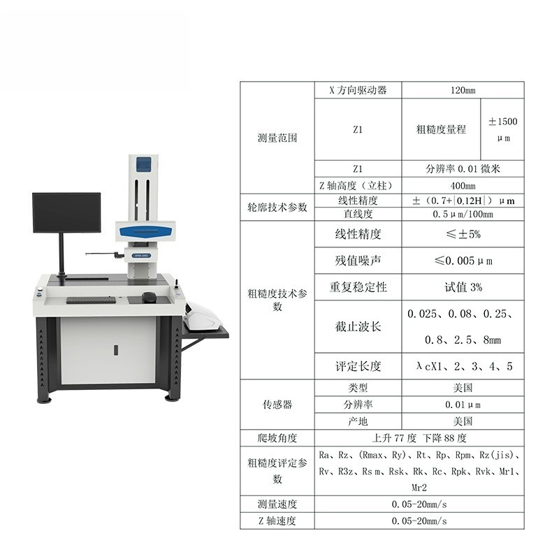 جهاز قياس خشونة السطح المكتبي، - مراجعة Surface Profilometer Roughness وسعره