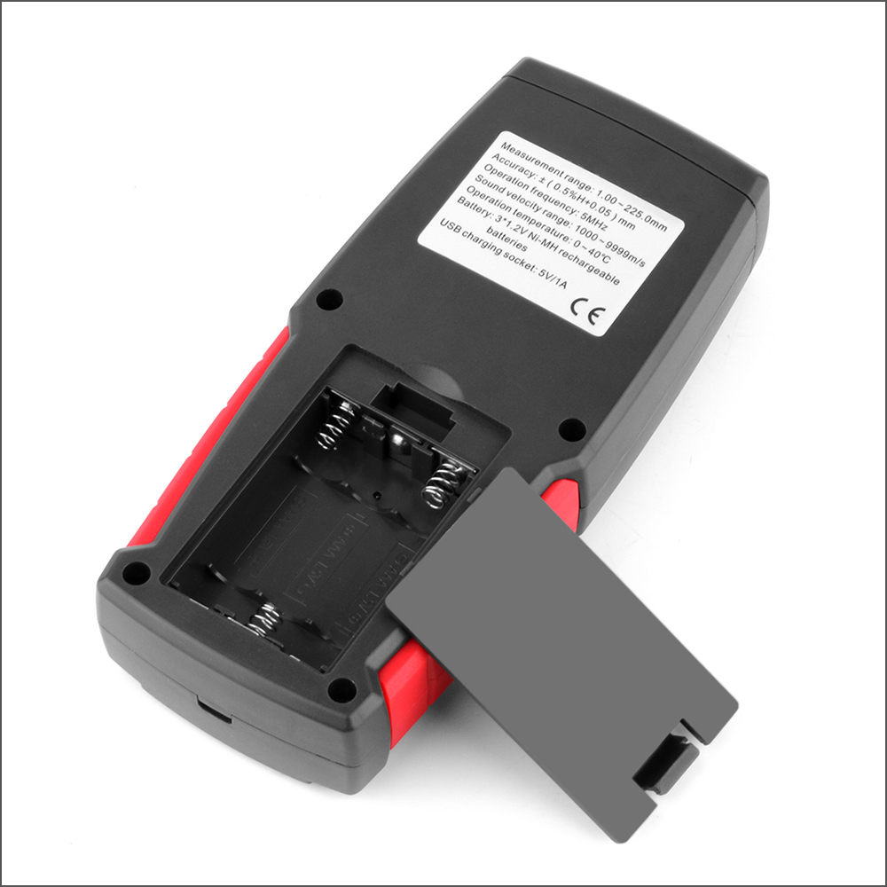 WINTACT الرقمية بالموجات فوق ا - مراجعة Ultrasonic Thickness Gauge Metal وسعره