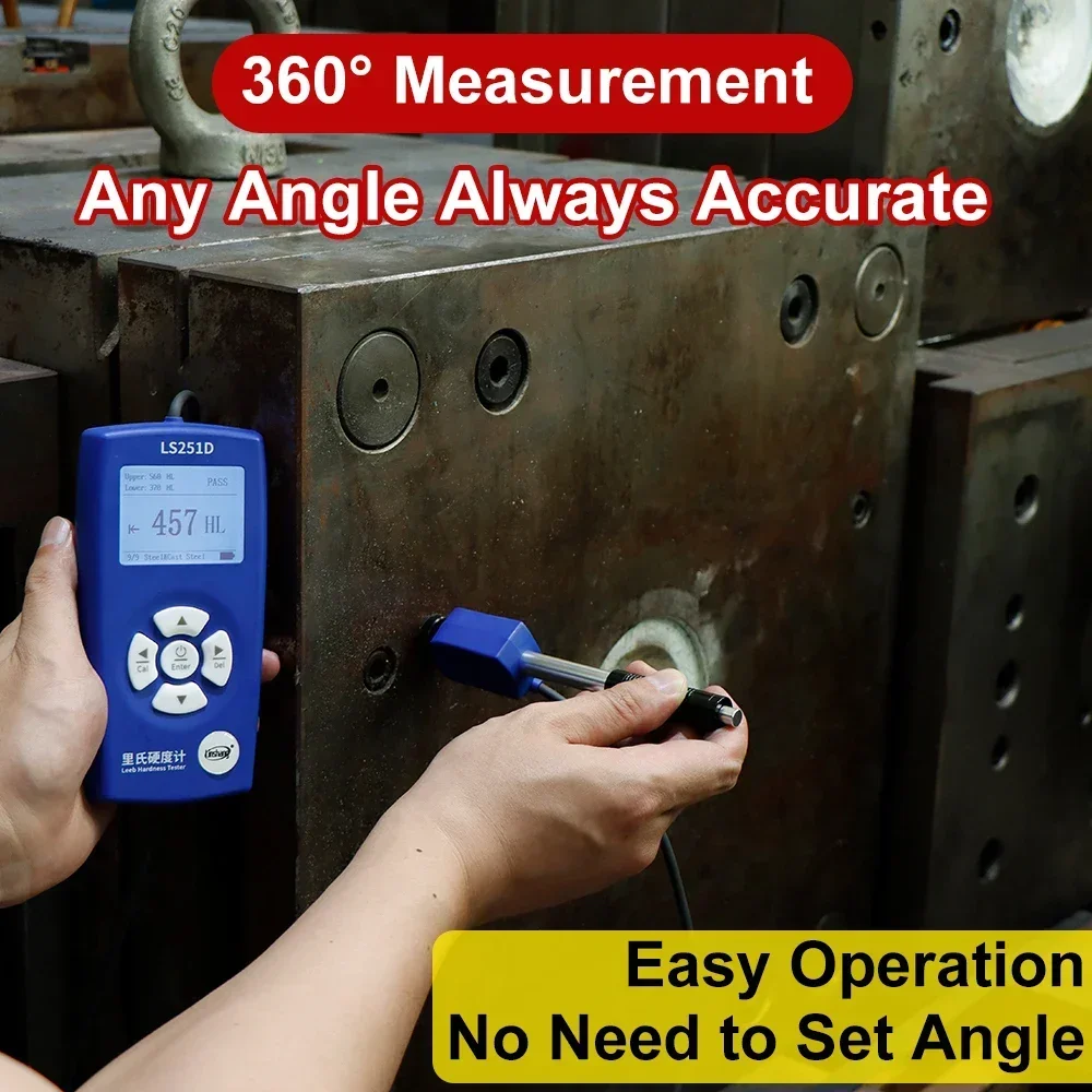 جهاز اختبار الصلابة الرقمي LS2 - مراجعة Hardness Tester Leeb Portable وسعره