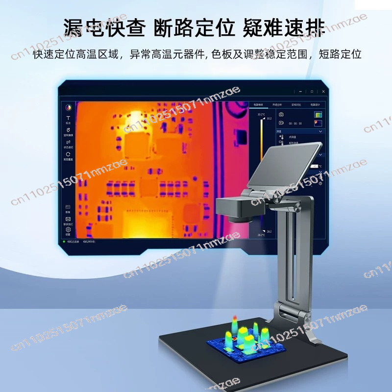 كاميرا حرارية لإصلاح الأعطال،  - مراجعة Thermal Camera Pcb 256X192 وسعره