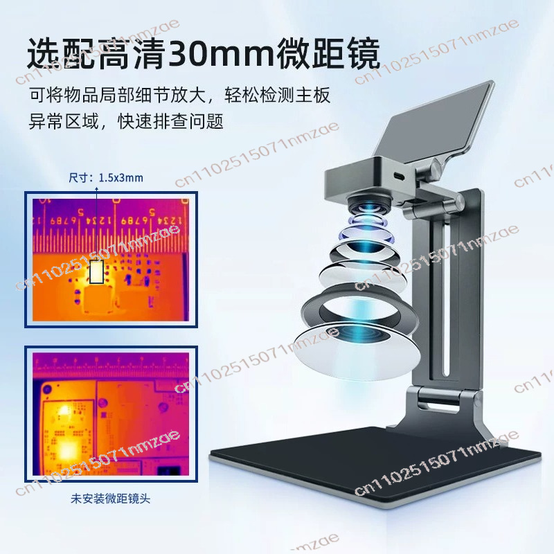 كاميرا حرارية لإصلاح الأعطال،  - مراجعة Thermal Camera Pcb 256X192 وسعره