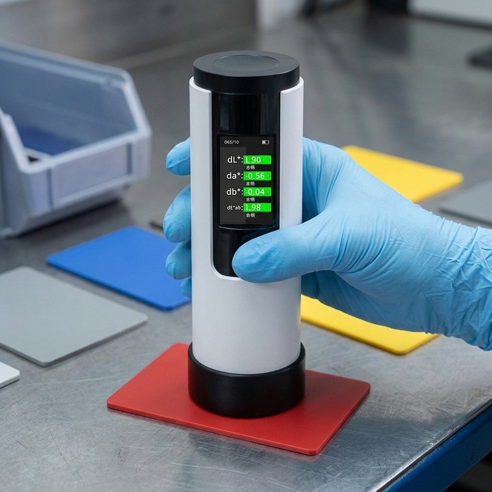 جهاز قياس اللون المحمول DS-01، - مراجعة Colorimeter Paint Color Meter وسعره