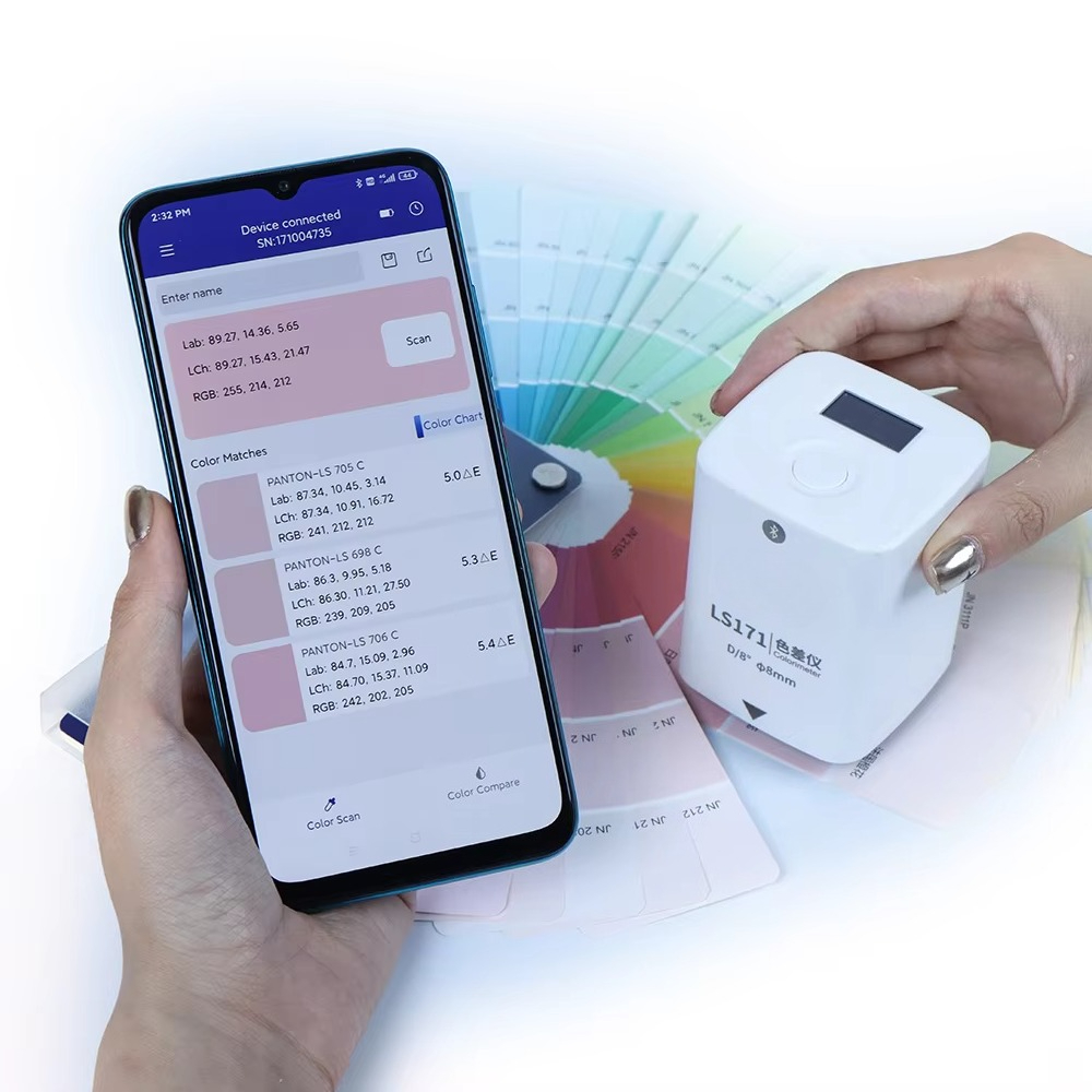 جهاز قياس الألوان المحمول عالي - مراجعة Colorimeter Paint Color Meter وسعره