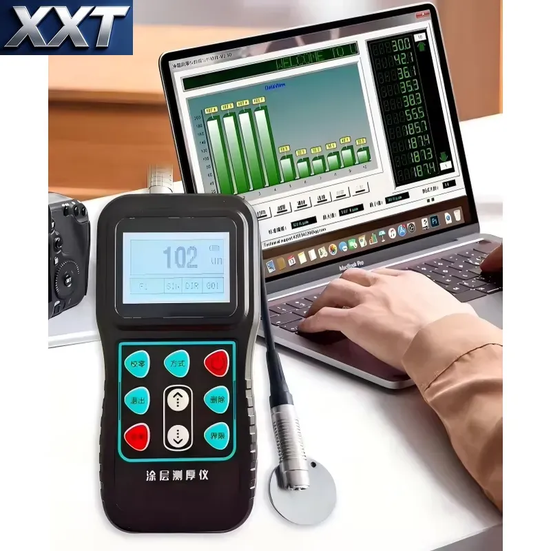 جهاز قياس سمك الطلاء المحمول X - مراجعة Coating Thickness Gauge Magnetic Eddy وسعره