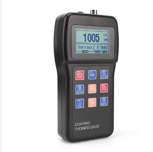 جهاز قياس سمك الطلاء المحمول ب - مراجعة Coating Thickness Gauge Magnetic Eddy وسعره