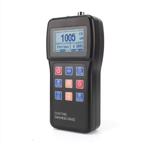 جهاز قياس سمك الطلاء المحمول ب - مراجعة Coating Thickness Gauge Magnetic Eddy وسعره