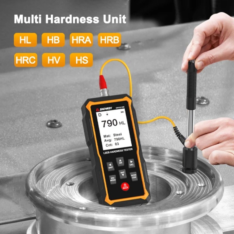جهاز اختبار الصلابة المحمول Sn - مراجعة Hardness Tester Leeb Portable وسعره