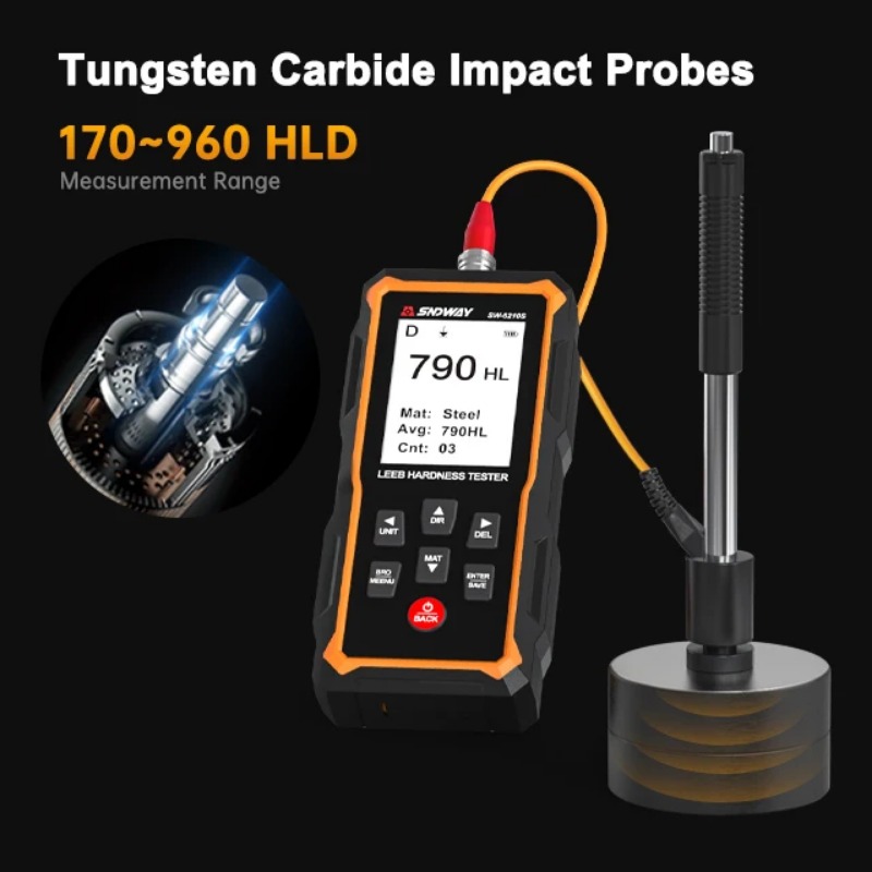 جهاز اختبار الصلابة المحمول Sn - مراجعة Hardness Tester Leeb Portable وسعره