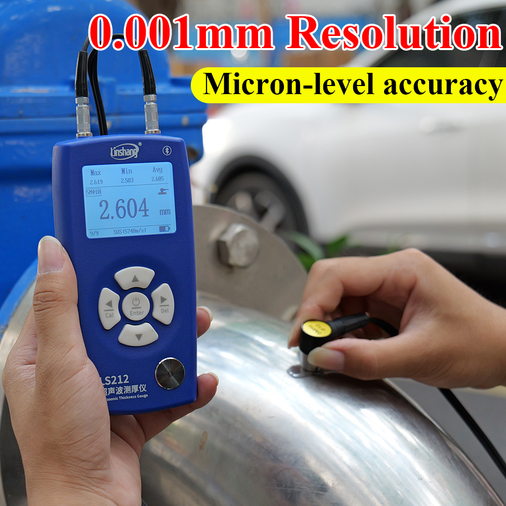 350 مللي متر 0.001 القرار قياس - مراجعة Coating Thickness Gauge Digital وسعره