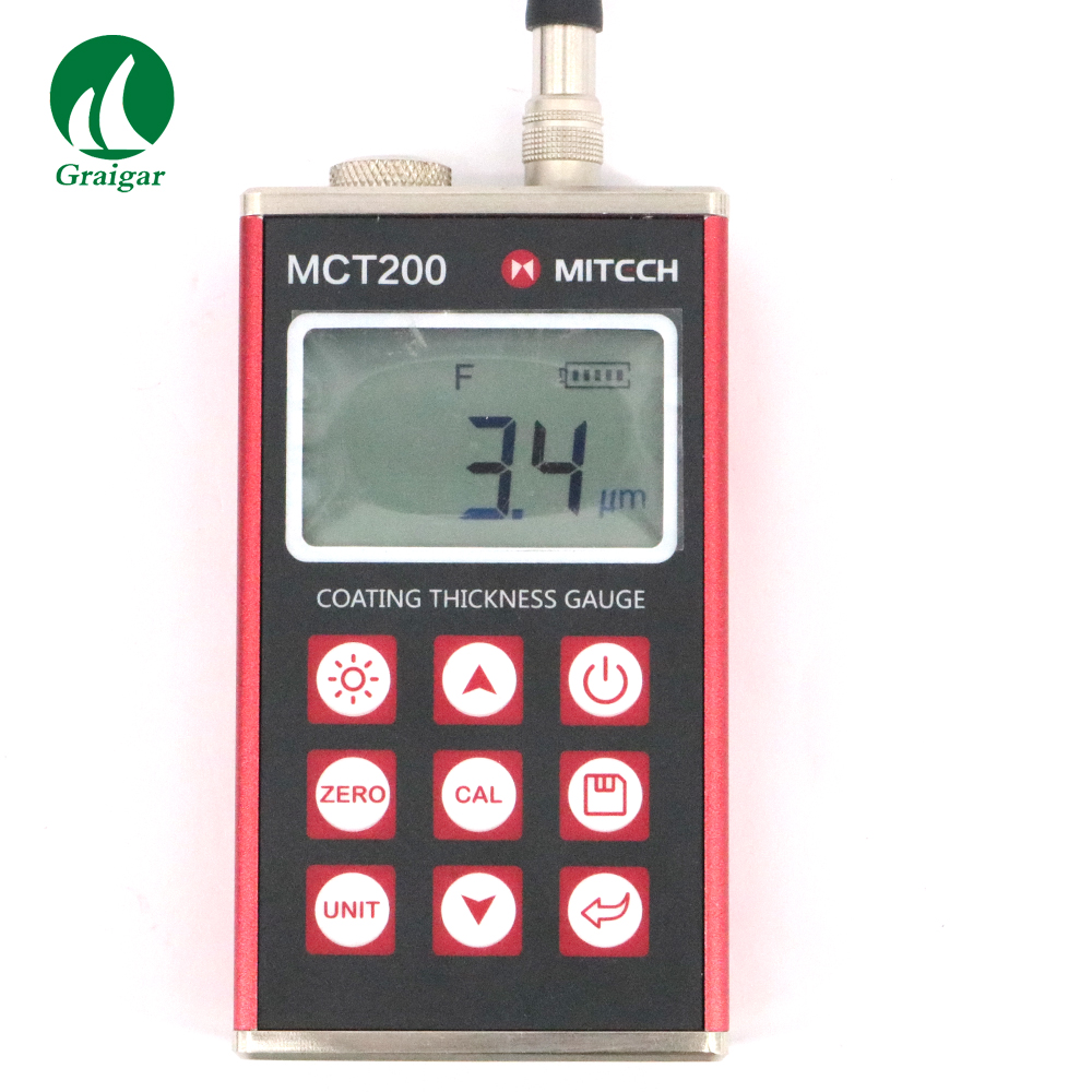 جهاز قياس سماكة الطلاء الرقمي  - مراجعة Coating Thickness Gauge Magnetic Eddy وسعره