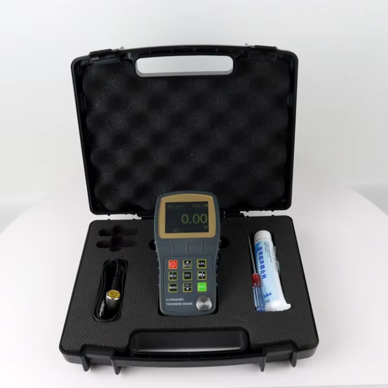 جهاز قياس السمك بالموجات فوق ا - مراجعة Ultrasonic Thickness Gauge Metal وسعره