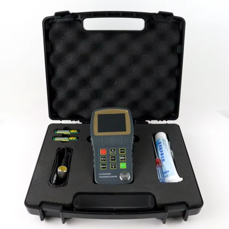 جهاز قياس السمك بالموجات فوق ا - مراجعة Ultrasonic Thickness Gauge Metal وسعره