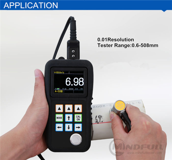 مقياس سمك المعدن بالموجات فوق  - مراجعة Ultrasonic Thickness Gauge Metal وسعره