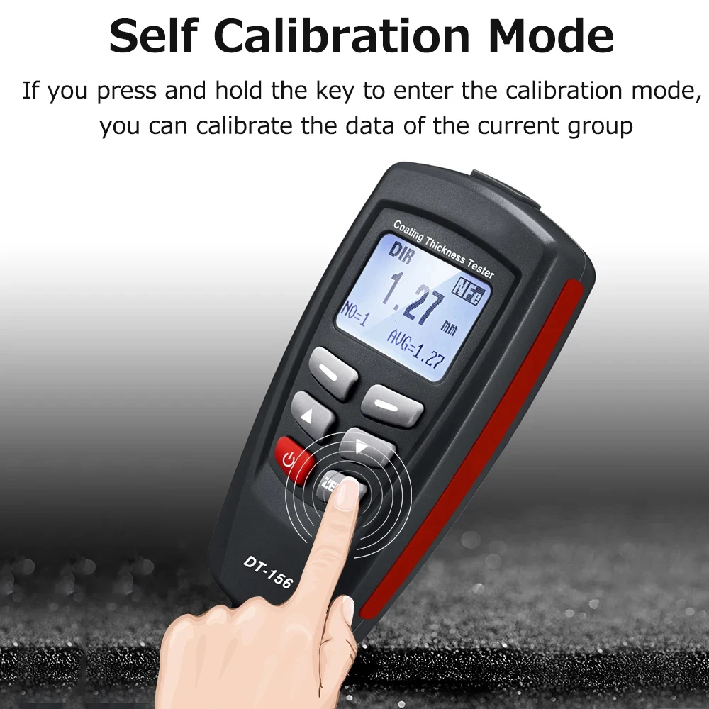 جهاز اختبار قياس سمك الطلاء با - مراجعة Coating Thickness Gauge Magnetic Eddy وسعره