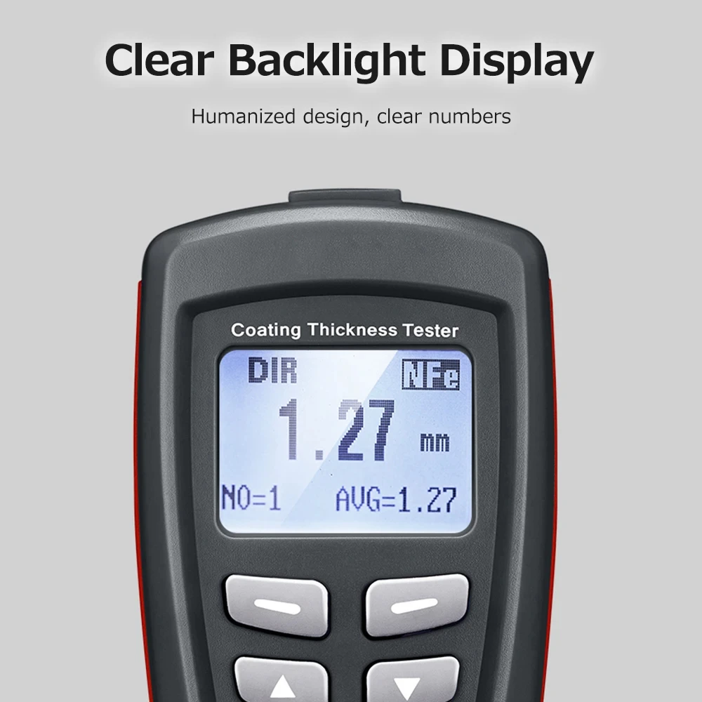 جهاز اختبار قياس سمك الطلاء با - مراجعة Coating Thickness Gauge Magnetic Eddy وسعره