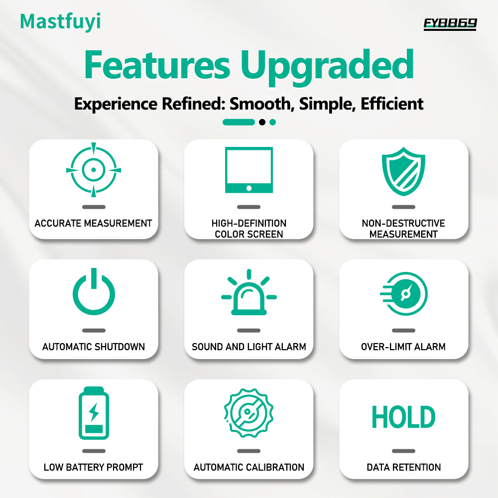 جهاز قياس الرطوبة MASTFUYI مست - مراجعة Moisture Meter Concrete Digital وسعره